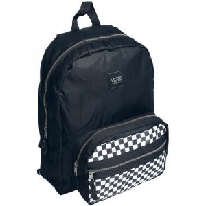Image de Vans Distinction Backpack Sac à dos noir/blanc