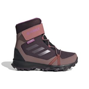 Adidas Terrex Snow Hook-and-Loop Cold.RDY Winter Shoes High, Shadow Maroon/Wonder Red/Pulse Lilac, 35.5 EU