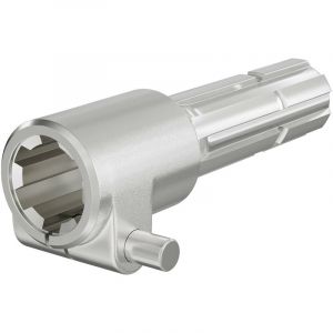 wiltec Manchon Prise de force Cardan 160mm Logement pour arbre cannelé 1 3/8" 6D Sortie 1 3/8" 6D Tracteur