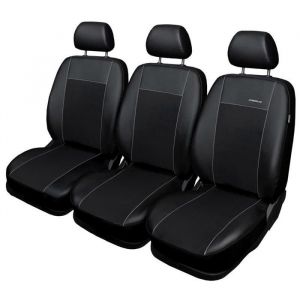 Mossa Housses de siège sur mesure adaptées pour Peugeot Partner III Van (2018-....) PR2