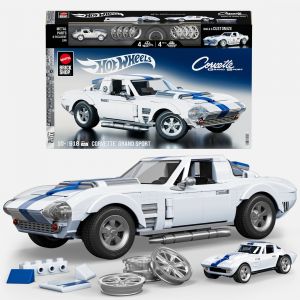 Mattel Brick Shop jeu de construction Elite Series 1/16 Corvette Grand Sport - Véhicule JGR31