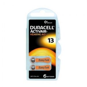 Duracell Piles Auditives Activair 13 - 1 plaquette