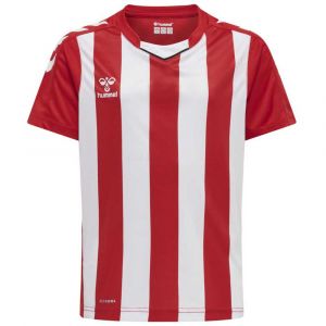 Hummel T-shirt à Manches Courtes Core Xk Striped 164 cm True Red / White