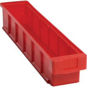 FP Lot boîte pour étagère vkb la-ka-pe 1 carton(s) de 16 pièce(s) boîte étagère vkb l500xl93xh83mm rouge polypropylène - la-ka-pe