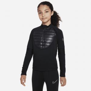 Nike Haut d'entra&icirc;nement de football Therma-FIT Academy Winter Warrior pour Enfant plus &acirc;g&eacute; - Noir - Taille S - Unisex
