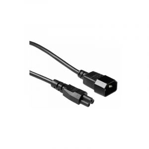 MicroConnect Pe080618a 2m c14 Coupler c5 Coupler Black - Cable (Male/Female, c14 Coupler, c5 Coupler, Right, Right, Black)