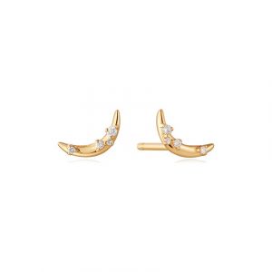 Ania Haie Boucles d'oreilles à fermoir à poussette Stargazer EAU002-04YG 585 Or jaune