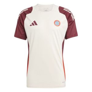 Adidas Bayern Munich T-shirt d'Entraînement Tiro 24 EU - Beige/Shadow Red, pointure Large - ['Blanc'] - Taille Large