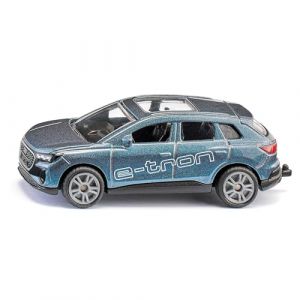 Siku 1567, Audi Q4 e-tron, Jouet automobile, M&eacute;tal/plastique, Bleu, Attelage de remorque, Pneus caoutchout&eacute;s, Peinture m&eacute;tallis&eacute;e