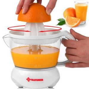 Telefunken Presse-citrons fruits agrumes r&eacute;servoir 700ml 25 watts antid&eacute;rapant