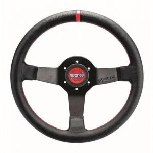 sparco Racing Steering Wheel CHAMPION Black Ø 35 cm