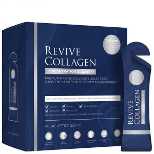 Revive Collagen Concentration & Clarity Functional Mushroom and Adaptogen Blend with 6000mg Marine Collagen 28 x 22g