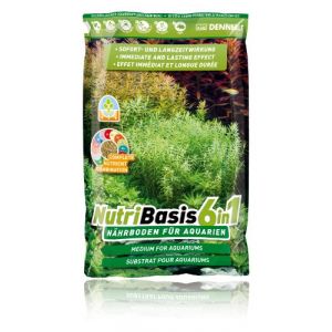 Dennerle NutriBasis 6 en 1 Substrat pour Aquarium 2,4 kg