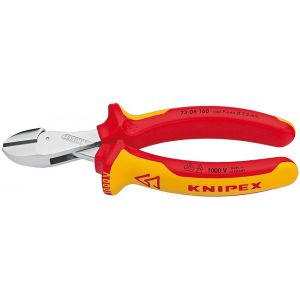 Knipex X-Cut Pince coupante de c&ocirc;t&eacute; 160 mm - 73 06 160 SB