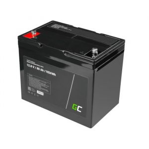 Image de Green Cell Batterie LiFePO4 80Ah 12.8V 1024Wh lithium fer phosphate pour panneaux solaires, camping-cars et bateaux