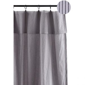 Declikdeco Rideau LEONIE Poivre rose 280 x 140