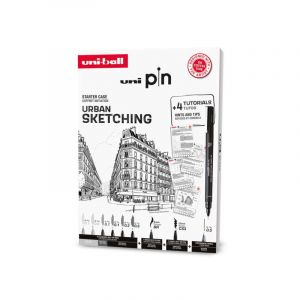 Uni Ball Coffret Pin urban sketching