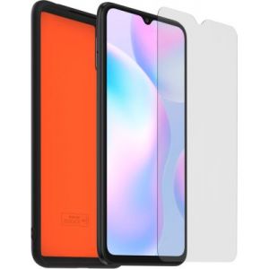 Xiaomi Pack Redmi 9A Coque + Verre trempé