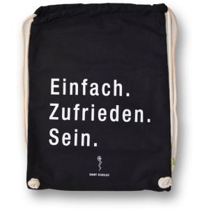 Saint Charles Gym Bag "Einfach Zufrieden Sein" - 1 pz.