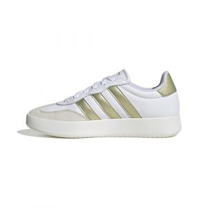 Adidas Femme BARREDA Shoes Chaussures, FTWR White/Gold met./Alumina, 36 EU