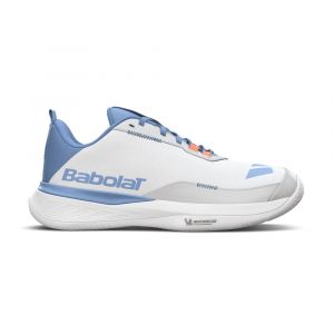 Babolat SFX EVO AC Chaussures toutes surfaces Femmes-blanc, bleu clair