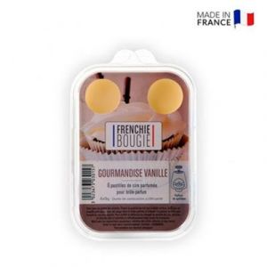 Image de Frenchie Bougie Pastilles de cire parfumée Gourmandise Vanille x 6