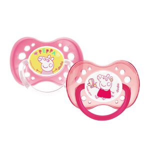 Image de Dodie Duo Sucette Anatomique Peppa Pig +18 Mois A80 Pièces 2