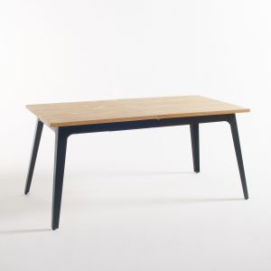 Image de Table 2 allonges, 6/8 couverts DAFFO Bois Clair Taille 8 pers