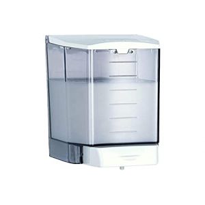 Hexotol SNM522 Distributeur de Savon Plastique Transparent 10,8 X 10,7 X 20,39 cm