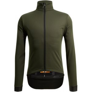 Santini Vega Trail Hooded Jacket Men, olive XL Vestes VTT