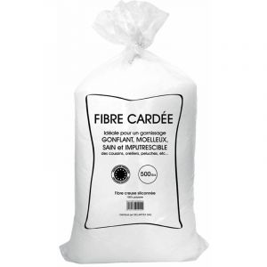 Intemporel Balle de fibre anti-acarien 500 grammes - Blanc