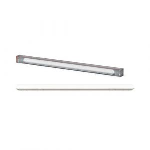 Osram Lampe étanche à l'humidité Submarine, grise, 1,5M, 48W, 4000K, IP65, boîtier en polycarbonate, installation sans outil, étanche à la poussière et aux projections d'eau, 4000lm