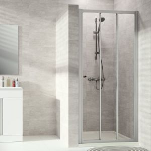 H&Uuml;PPE Alpha 2 Porte coulissante, avec &eacute;l&eacute;ment fixe, pour niche, pour paroi lat&eacute;rale, A20310087322, A20310