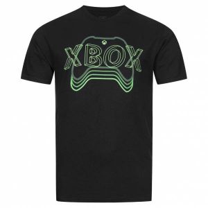 XBOX Pad Repeat Hommes T-shirt POMTS597BLK