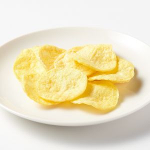 Croustilles de pommes de terre souffl&eacute;es