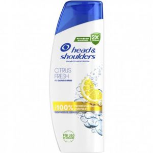 Head & Shoulders Shampoo Antipelliculaire Citrus Fresh Cheveux Gras 250 Ml