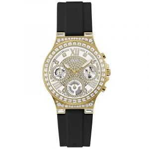 Guess Montre Femme Analogique Quartz Silicone Bracelet GW0257L1