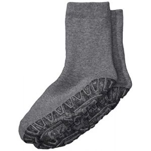 Sterntaler Chaussettes enfant à semelles Soft uni anthracite - Taille 19/20