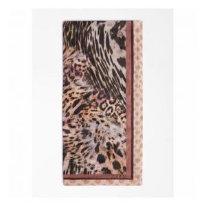 Image de Guess Foulard animalier Marron
