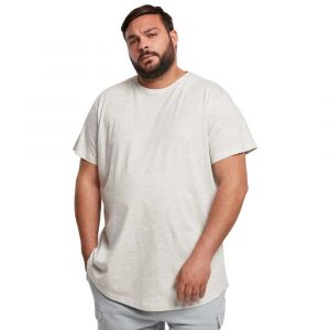 Urban classics T-shirt Manche Courte Col Rond Shaped Long 5XL Light Grey