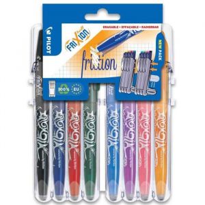 Stylo roller FRIXION BALL 07 Set2Go, étui de 8