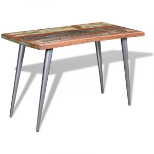 Furniture Limited - Table à manger Bois de récupération 120x60x76