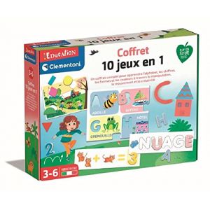 Image de Clementoni Coffret 10 jeux en 1