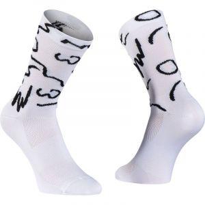 Northwave Vibe Sock - Chaussettes v&eacute;lo White / Black XS (34 - 36)