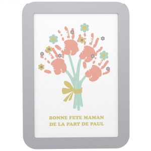 Image de Baby Art Cadre empreinte My happy frame pour maman