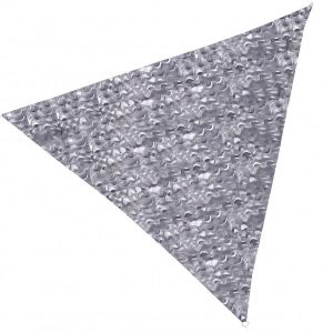 Image de Wadiga Voile ombrage camouflage triangulaire gris 360x360x360cm