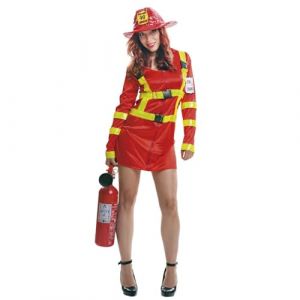 Costume for Adults My Other Me Firewoman XXXL