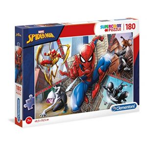 Clementoni Puzzle SuperColor 180 pièces - Spider-Man