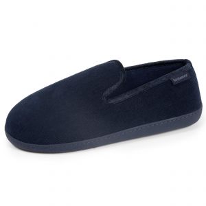 Isotoner Chaussons charentaises Homme Marine velours