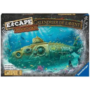 Ravensburger Calendrier de l'avent Escape - 24 jours pour résoudre l'énigme - Jeu d'escape game - Dès 10 ans